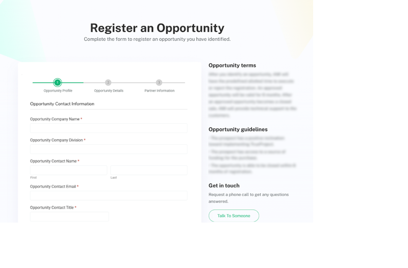 Self-Service Partner Portal Development